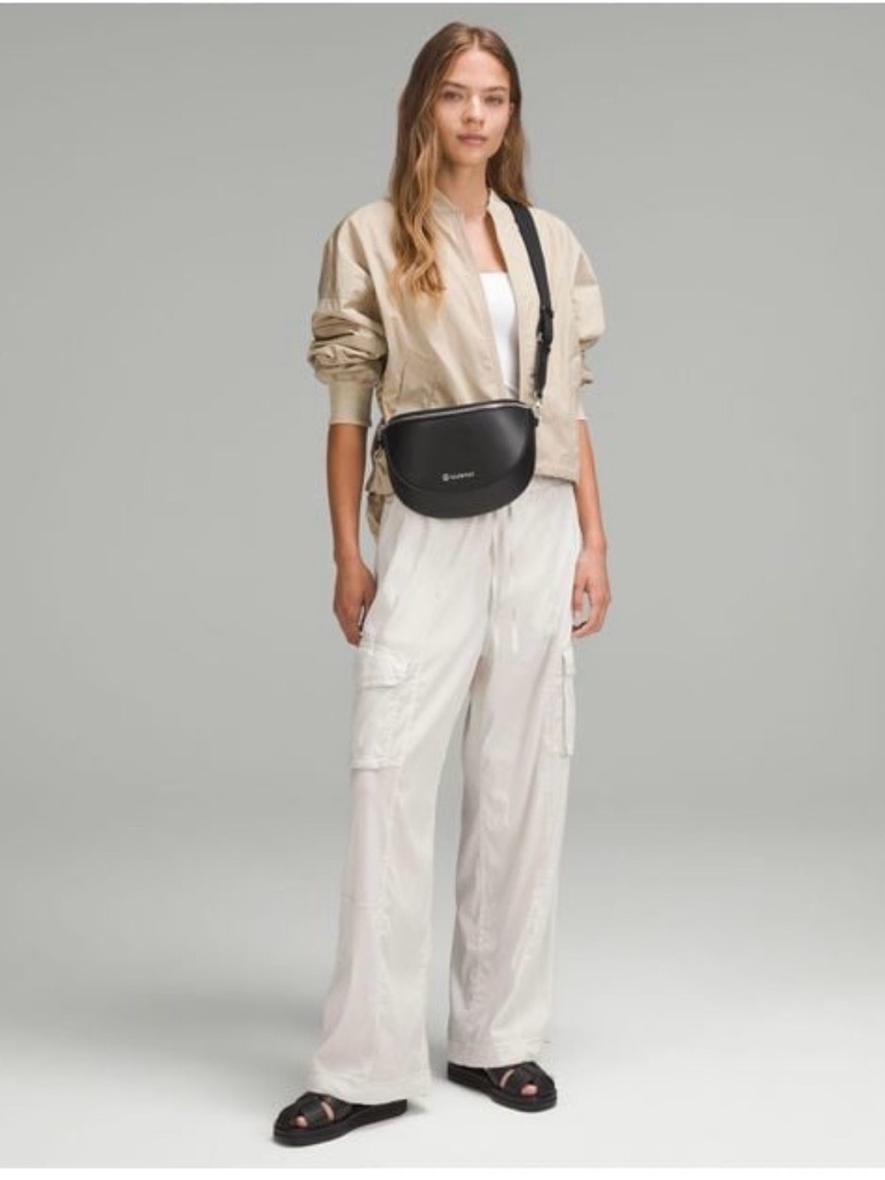 lululemon athletica Black Crossbody Belt Pack